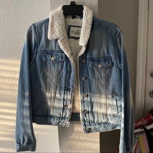 Sherpa Lined Denim Jacket